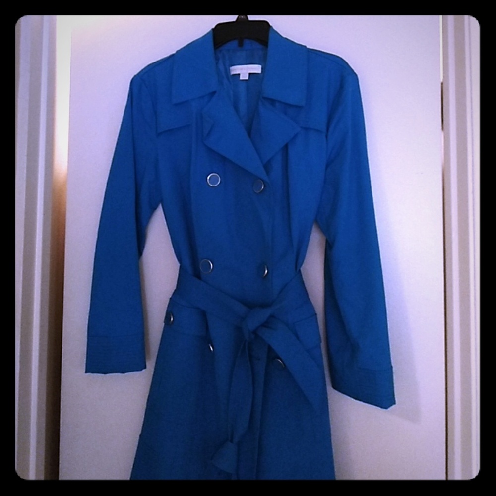 Blue trench coat by NY and CO